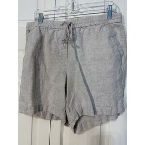 Talbots Women's Beige 100% Linen Size Large